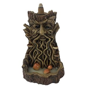 Incense Burners: Tree Man Mushrooms Backflow