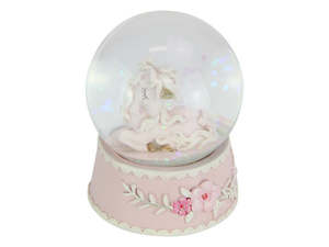 Unicorns Pegasus Horses: Unicorn Snow Globe