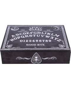 Jewellery Boxes: Nemesis Now Black and White Spirit Board Jewellery Box