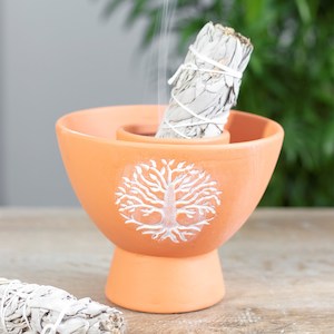 Sale: Terracotta Smudge Bowl