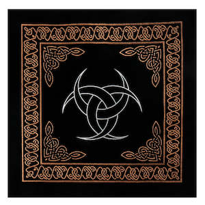 Velvet Divination Cloth-Celtic Crescent