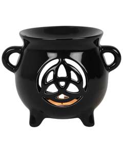 Kings Birthday Clearance: Triquetra Cauldron Oil Burner