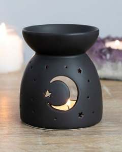 Kings Birthday Clearance: Black Mystical Oil Burner