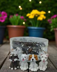 Fairy Gardens: Cute Miniature Dog