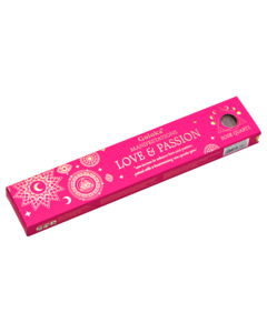 Incense: Love & Passion- Rose Incense with Rose Quartz