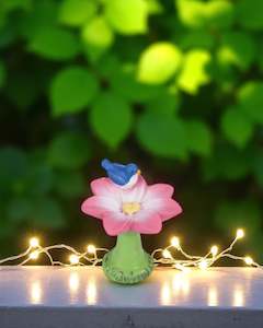 Fairy Gardens: Mini Flower Bird Feeder