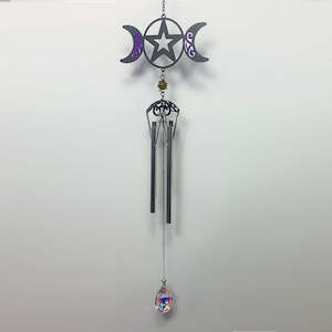 Triple Moon Wind Chime