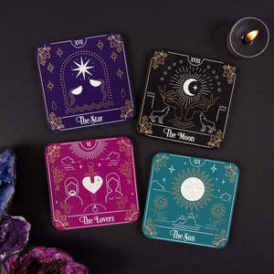 Placemats Coasters: Tarot Coaster Set (4)
