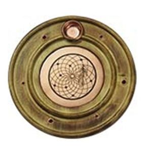 Incense Burners: Dreamcatcher Copper Wood Incense Burner