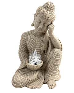 Resting Buddha Candle Holder