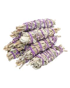 Smudge Sage Palo Santo: Mini White Sage Smudge Stick (4 in.)