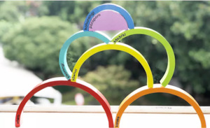 Kids: Moana Road Te Reo Rainbow Blocks