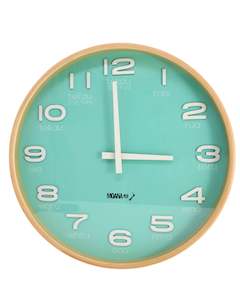 Large Te Reo Māori Clock - Teal