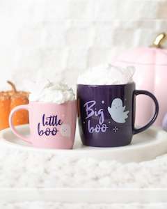 Mugs: Big Boo Little Boo Ceramic Mug Set