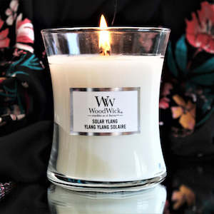 Woodwick Candles Medium: WoodWick Solar Ylang Medium
