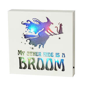 Colour Changing Led Plaque: My Other Ride Colour Changing LED Plaque NEW!