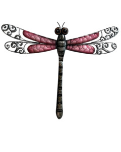 Wall Art: Small Dragonfly Metal Wall Art