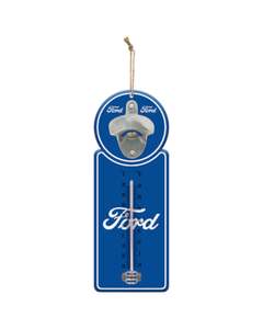 Thermometer/Bottle Opener Ford