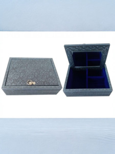 Jewellery Boxes: Jewellery Box With Folding Mirror