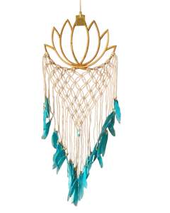 Dreamcatchers: Lotus Flower Dreamcatcher 32cm