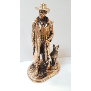 Man Cave: Stockman With Dog