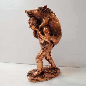 Pig Hunter Statue
