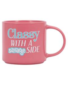 Cheeky Drink Mug - Classy Savage