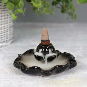 Back Flow Incense Burners: Lotus Pool Backflow Burner