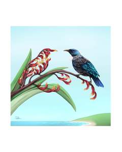 Mirror Tui Ceramic 3D Tile - Sophie Blokker