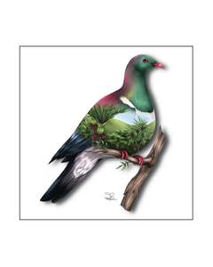 Kereru Ceramic 3D Tile - Sophie Blokker