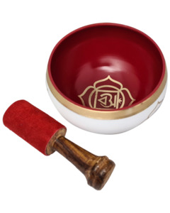 Singing Bowls: SINGING BOWL - Chakra Red 10cm