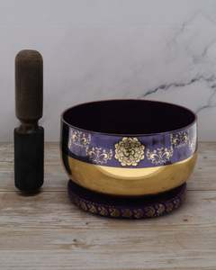 SINGING BOWL - Gift Set Purple 12.5cm