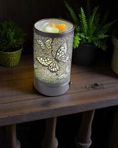 Butterflies - Black LED Warmer