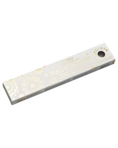 Incense: Peace & Harmony- Sandalwood Incense with Clear Quartz