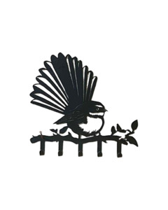 Wall Art: 30cm Metal Wall Hooks Fantail