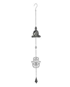 Souvenirs: Buddha with hamsa hanger