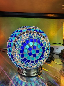 Turkish Mosaic Lamp - Round