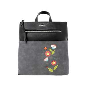 Hand Bags: Flora Backpack - Grey
