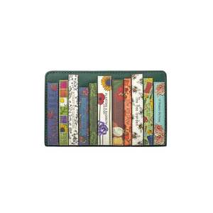 Wallets: Green Fingers Oxford Leather Purse - Green