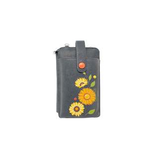 Smartphone Pouch: Joyful Smartphone Pouch - Grey