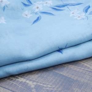 On Sale: Light Blue Flower Scarf