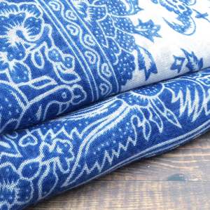 On Sale: Blue & White Floral Scarf