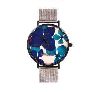 Watches: Manta Silver Floral | Ladies Watch
