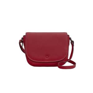 Messenger: Clarendon Crossbody Bag - Cherry Red