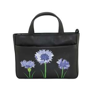 Amana Multi Way Leather Grab Bag - Black