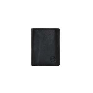 Men's Origin Compact Shirt Wallet - Black Leather