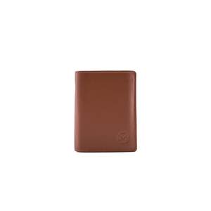 Men's Origin Compact Shirt Wallet - Tan Leather