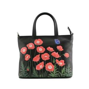 Hand Bags: Poppy Multi Way Leather Grab Bag
