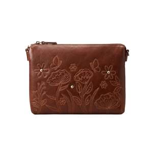 Hand Bags: Aria Crossbody Bag - Tan