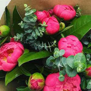New Baby Gifts: Peony Bouquet - NOW IN SEASON